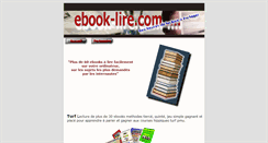 Desktop Screenshot of ebook-lire.com