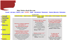 Desktop Screenshot of loisirs.ebook-lire.com