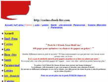 Tablet Screenshot of casino.ebook-lire.com